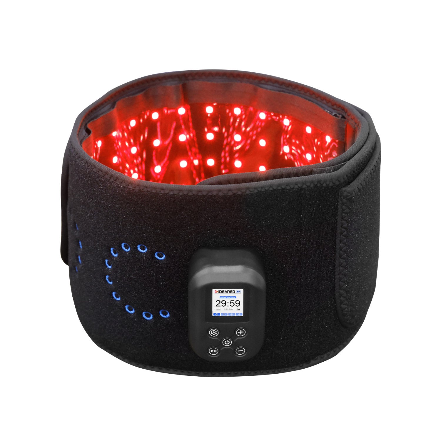 Advanced Red Light Recovery Belt - Infrared Therapy for Skin Rejuvenation & Weight Management - UKCA, TGA & RoHS Certified