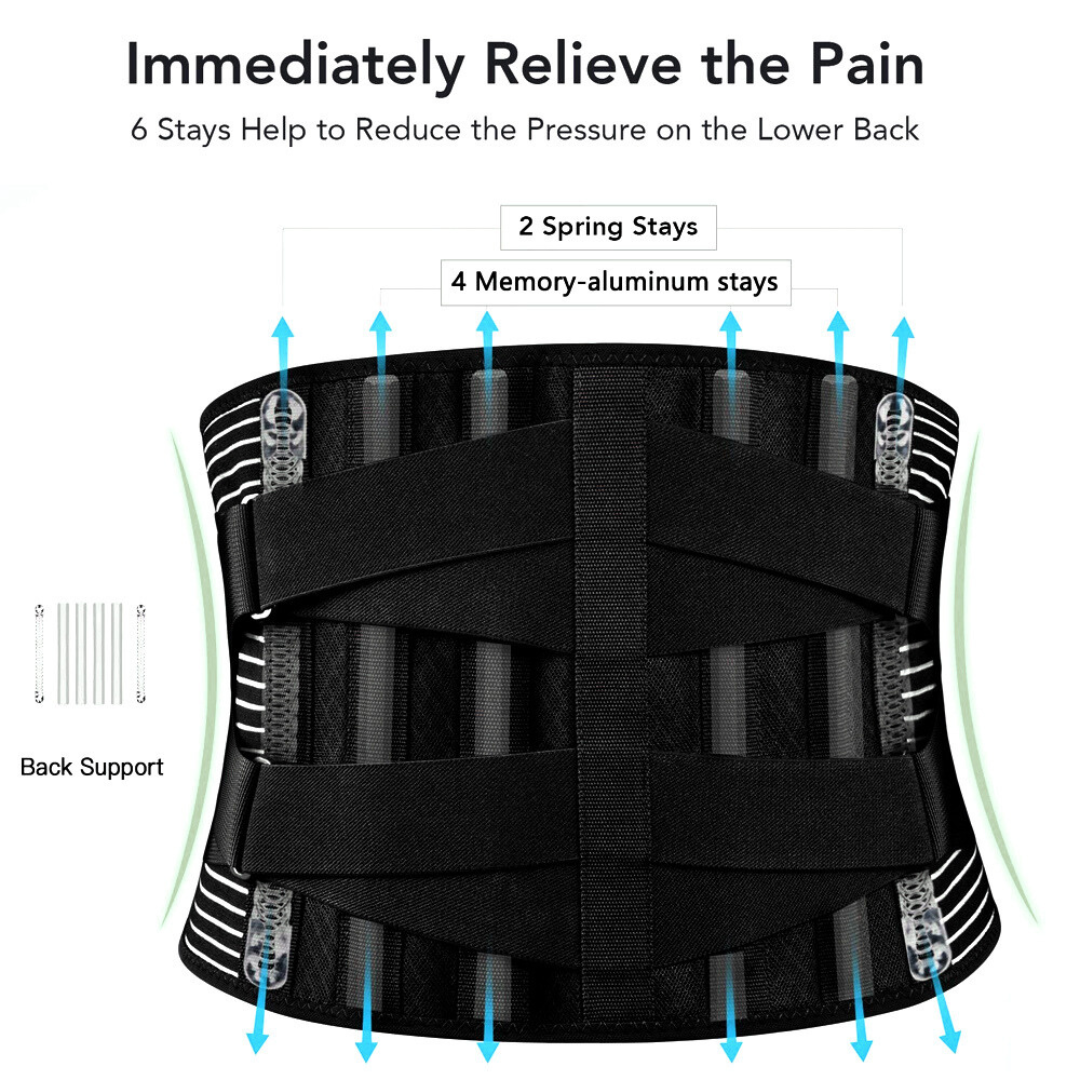 All-Day Lumbar Support - Transform Your Posture & Eliminate Back Pain