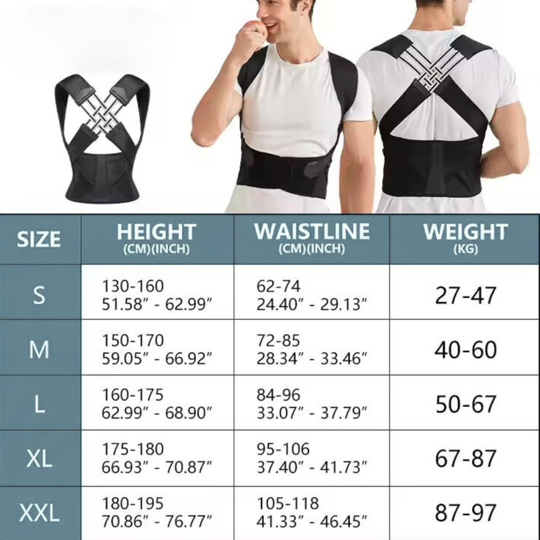 2-in-1 Posture Corrector - Transform Your Back Health & Comfort